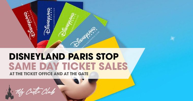 Are Disneyland Paris Stopping Same Day Ticket Sales at the Gates?