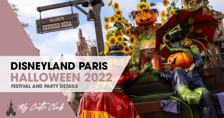 Disneyland Paris will host 2 Halloween Parties During this years Halloween Season