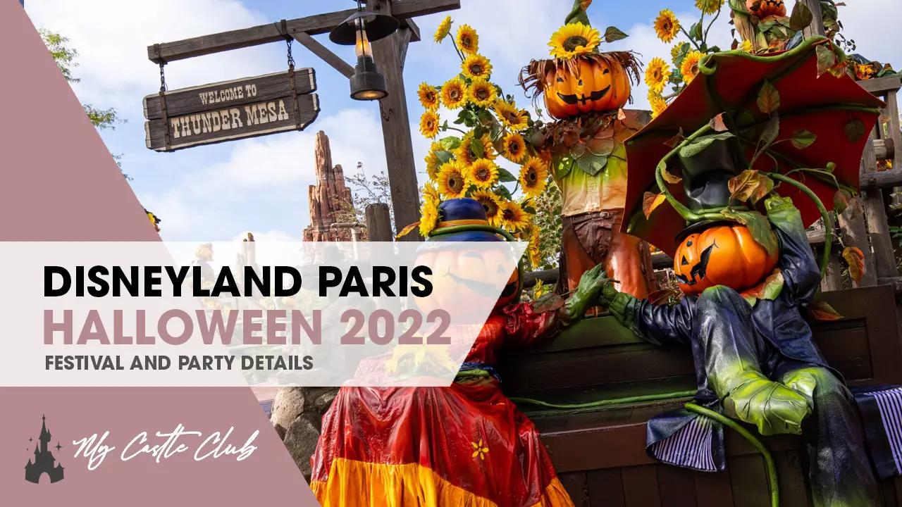 Disneyland Paris will host 2 Halloween Parties During this years Halloween Season