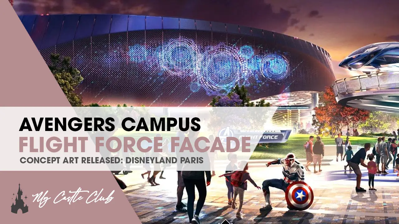 Disneyland Paris Avengers Campus Concept Art Reveals Flight Force Facade