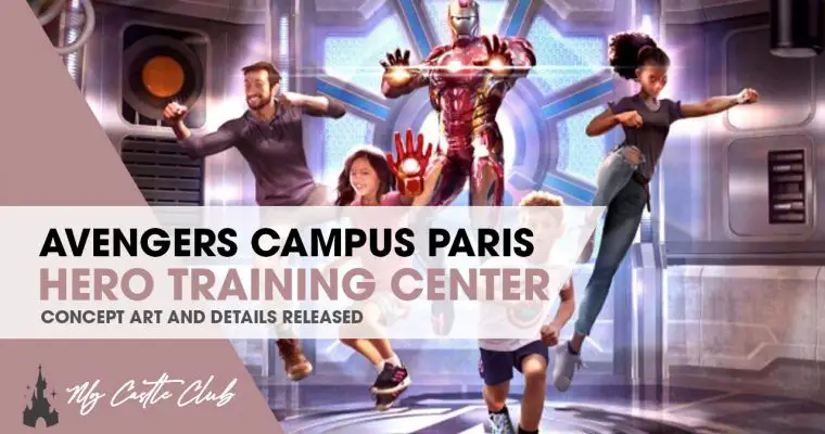 Hero Training Center Concept Art & Details at Disneyland Paris Avengers Campus