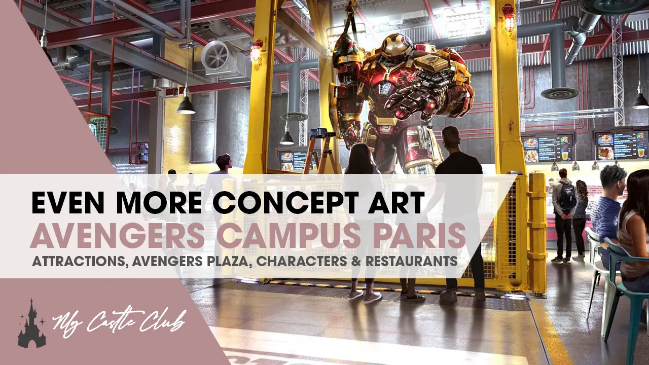 Even more Avengers Campus Paris Concept Art has been Released