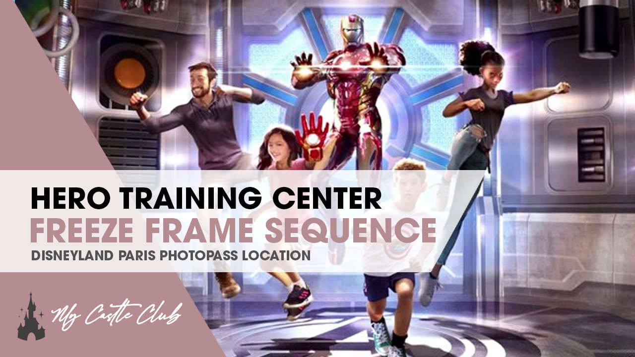 Brand New Freeze Frame Video coming to the Avengers Campus Paris Hero Training Center.