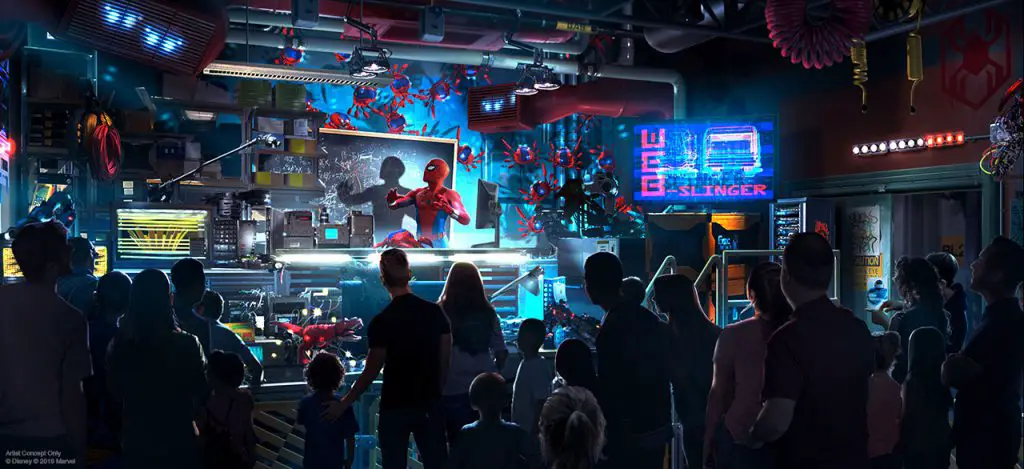 Spider-Man W.E.B. Adventure Attraction Name Revealed at Disneyland Paris