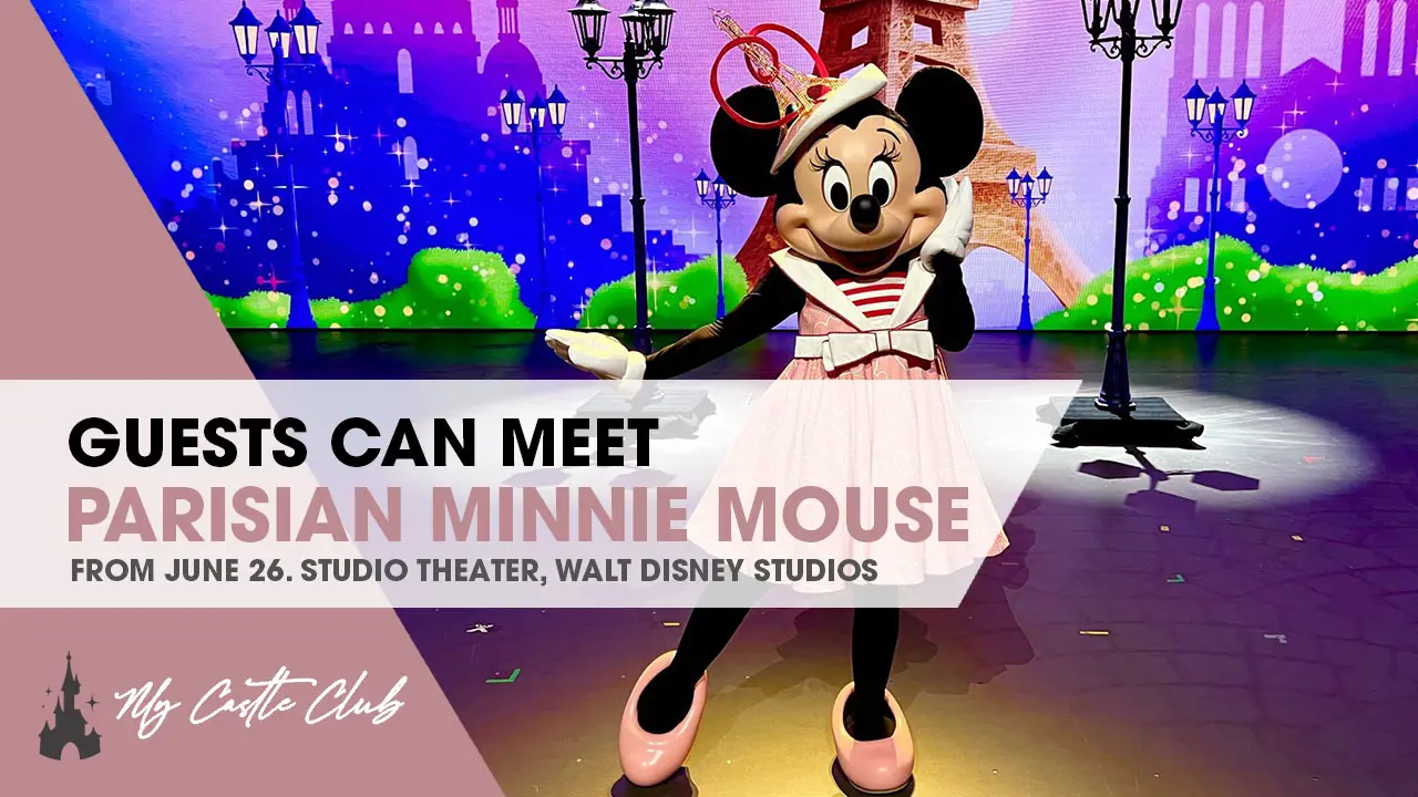Parisian Minnie Mouse Returns to Studio Theater, Disneyland Paris