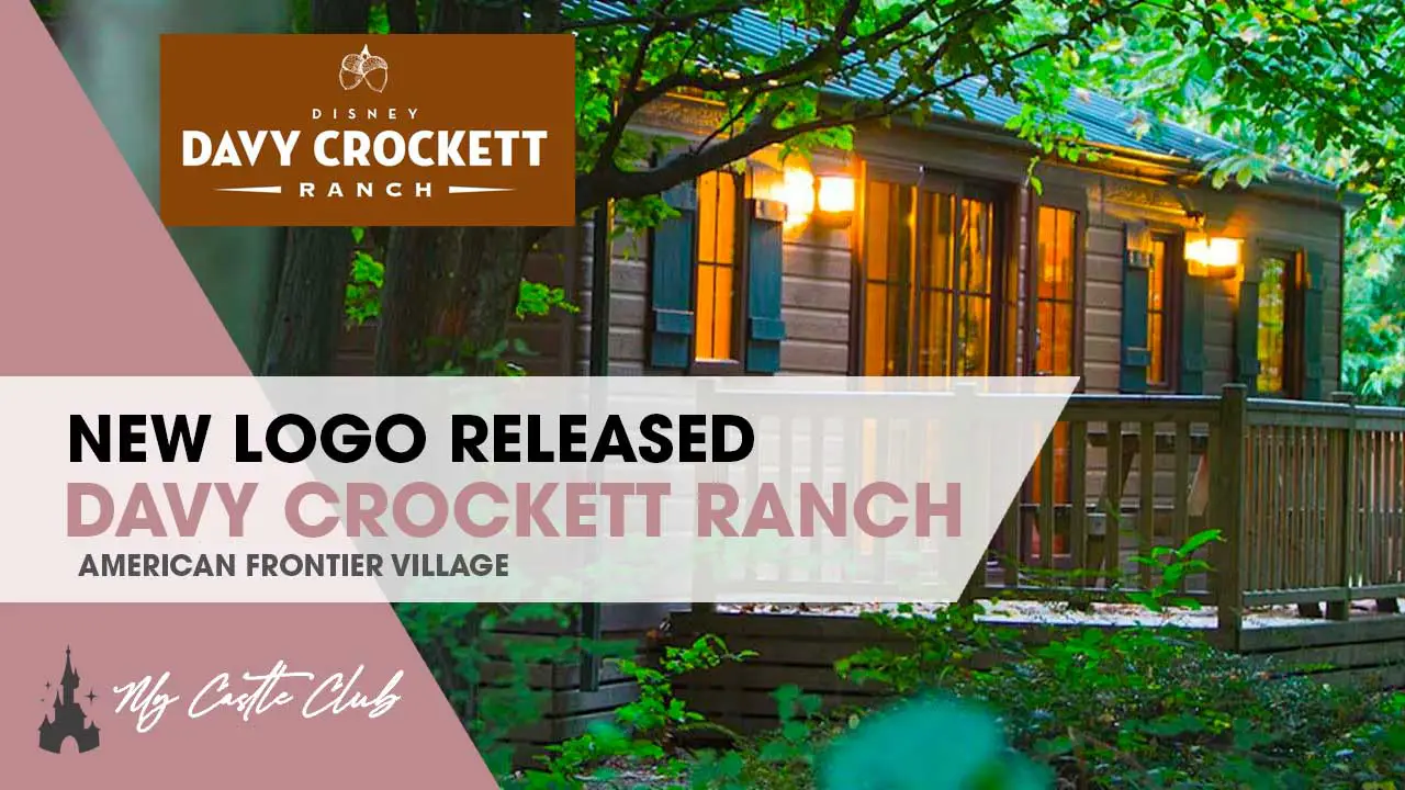 Disney Davy Crockett Ranch New Logo Released at Disneyland Paris