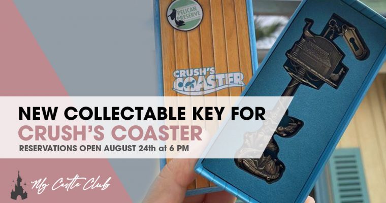 Disneyland Paris Share Details on Crush’s Coaster Collectible Key
