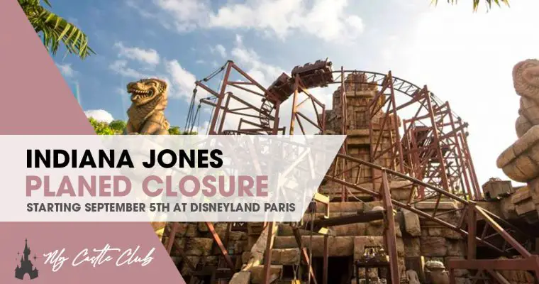 Indiana Jones Temple of Peril Planned Attraction Closure at Disneyland Paris