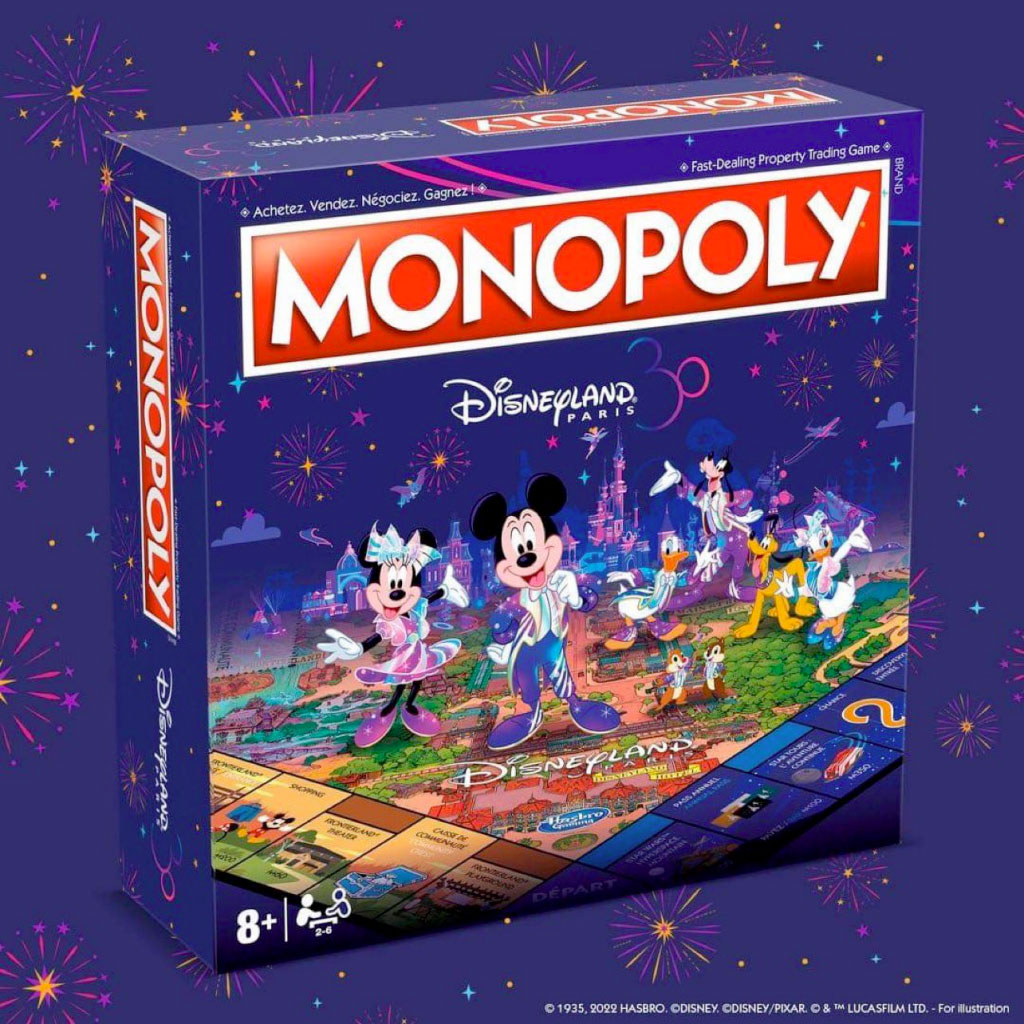 Disneyland Paris 30th Anniversary Monopoly Game Box