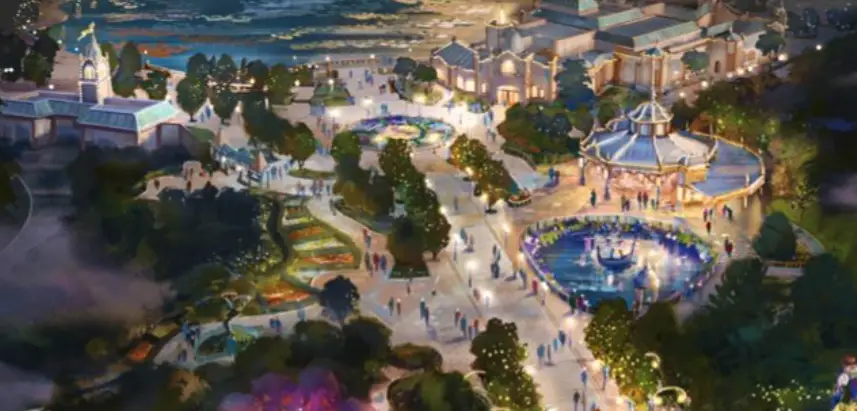 Walt Disney Studios Concept Art Revealed at D23 shows new Rapunzel attraction details