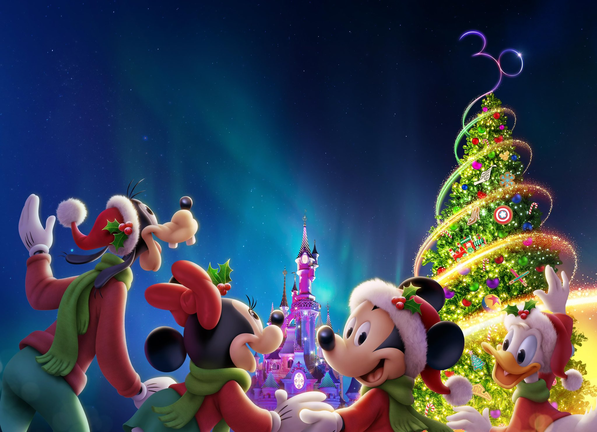 THE MAGIC OF CHRISTMAS WILL BE EVEN STRONGER WITH THE 30TH CELEBRATION AT DISNEYLAND PARIS