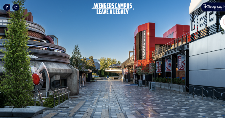 Leave a legacy Event Program at Avengers Campus Disneyland Paris