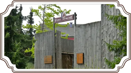 Disney Hotel Cheyenne forts and playgrounds