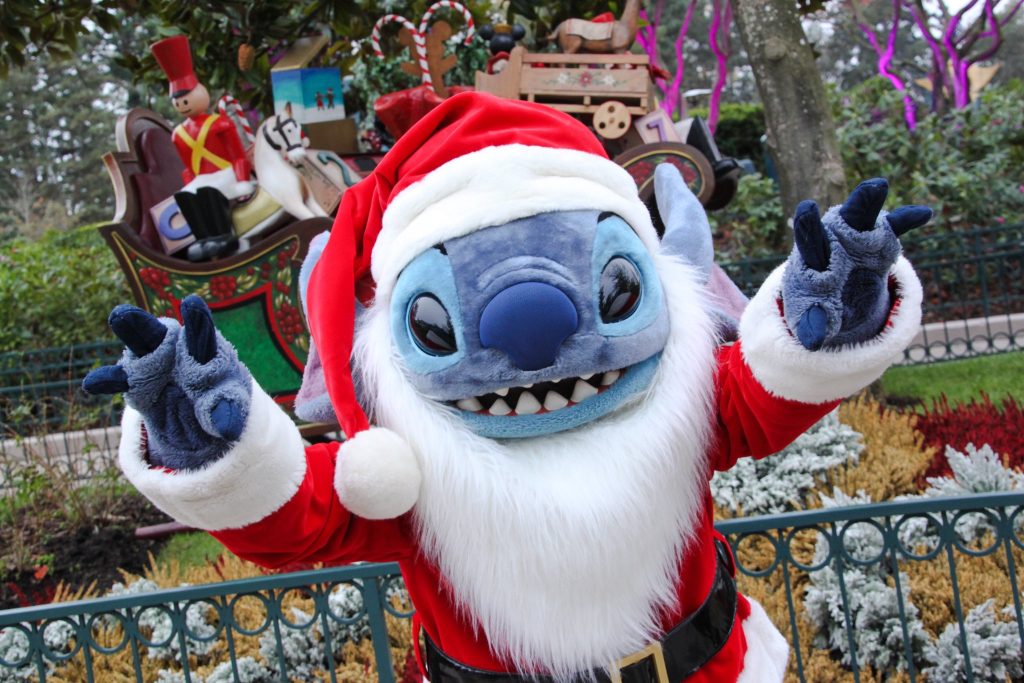 Disneyland Paris Christmas Character Meet and Greets Stitch