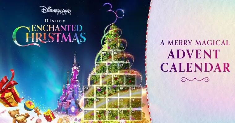 Disneyland Paris Releases Enchanting Advent Calendar