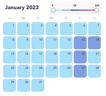 Disneyland Paris Hotel Prices in January