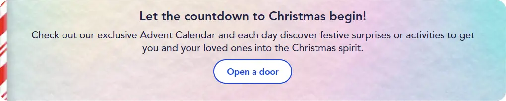 Disneyland Paris Advent Calander