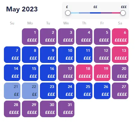 Cheapest dates to visit Disneyland Paris in May