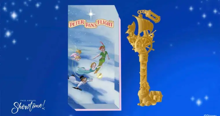 Disneyland Paris share images of Peter Pan Flight and Main Street Transportation Collectible Keys