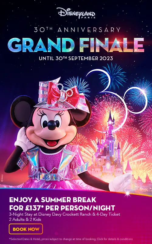 Disneyland Paris Hotel & Ticket Package Offer 2023
