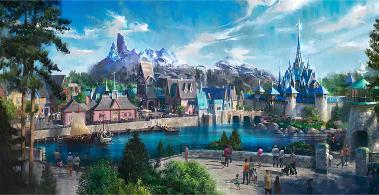 When is Frozen land opening at Disneyland Paris?