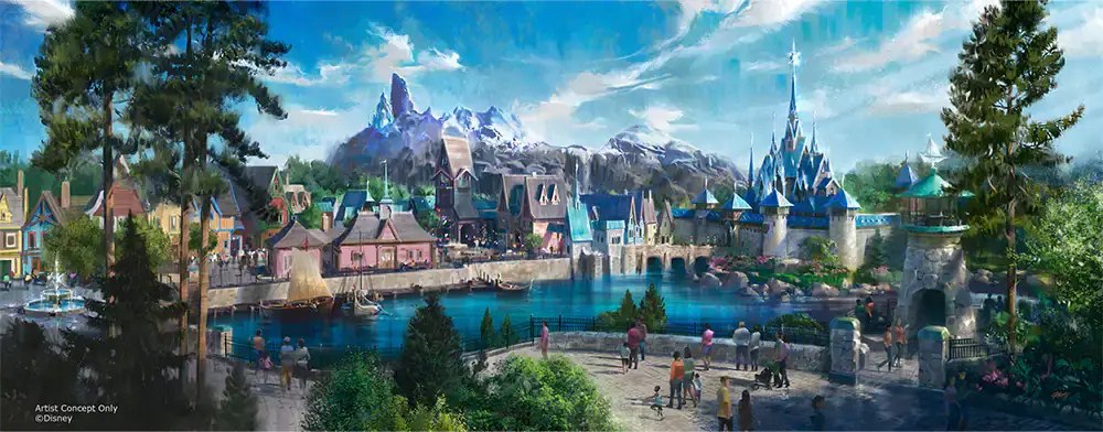 When is Frozen land opening at Disneyland Paris?