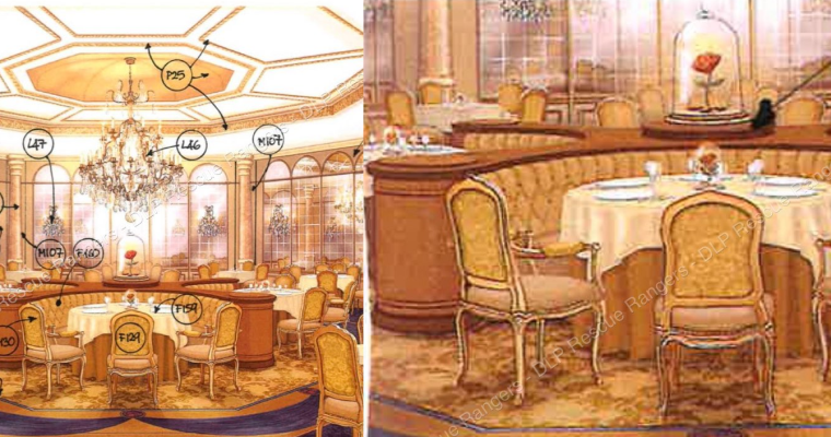 Disneyland Hotel Royal Transformation Continues, Restaurants Concept Art Released