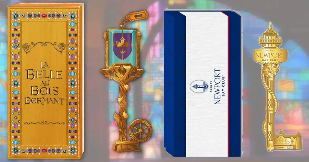 Sleeping Beauty Gallery and Newport Bay Club Hotel Collectable Key to be released soon