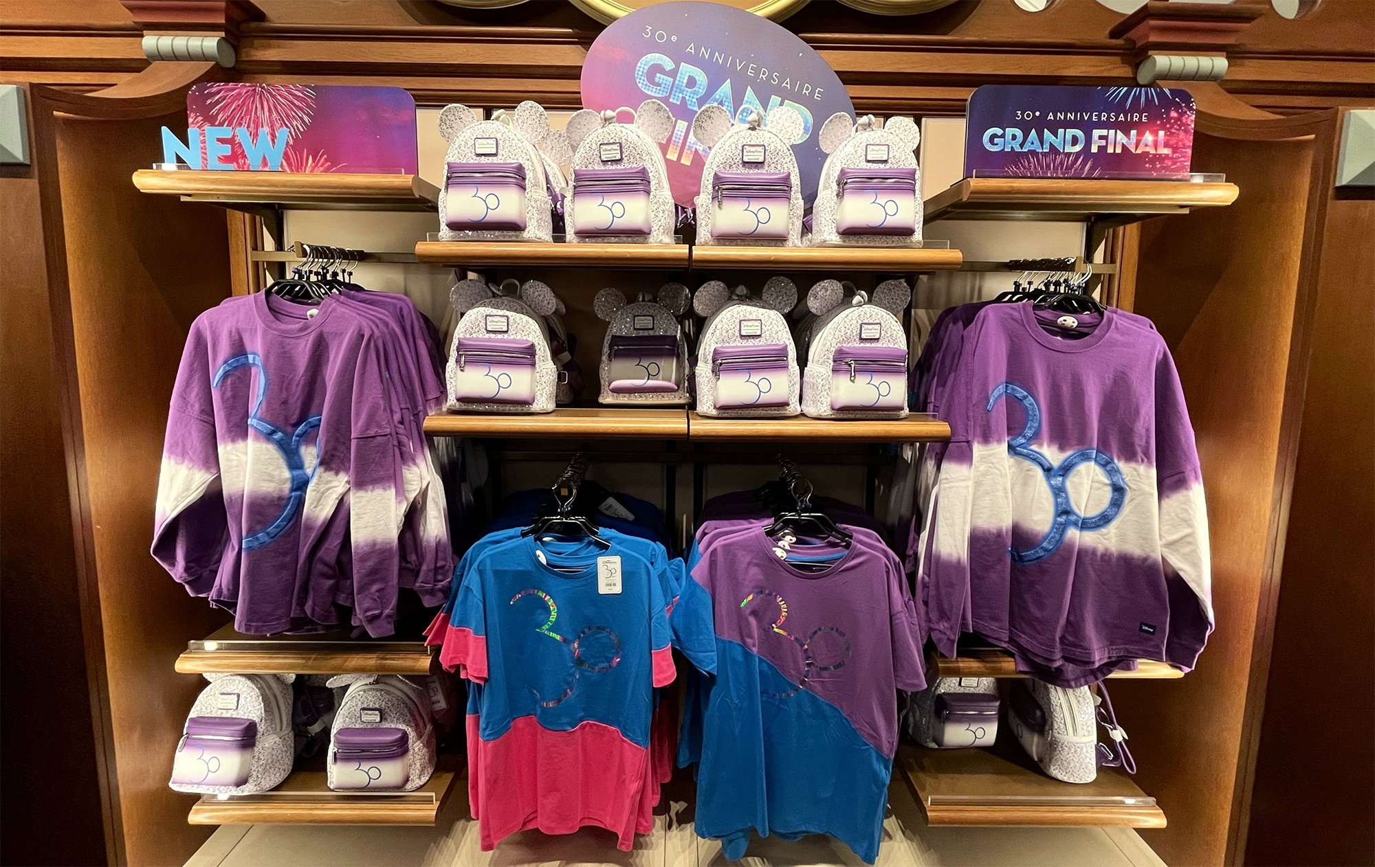 Disneyland Paris 30 Grand Finale Clothing Range now available!