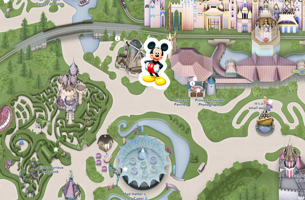 Meet Mickey Mouse closed for Refurbishment at Disneyland Paris! Old Mill Location