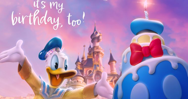 Celebrate Donald Ducks Birthday at Disneyland on 9th June!