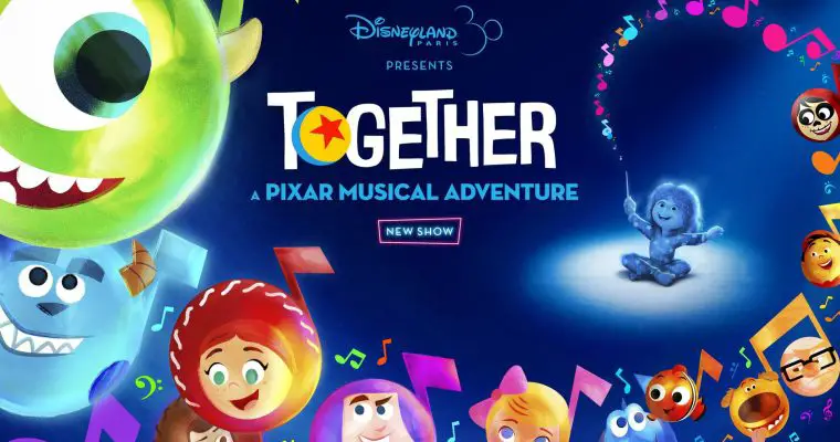 Pixar: A Musical Adventure Debuts on the 15th July at Disneyland Paris