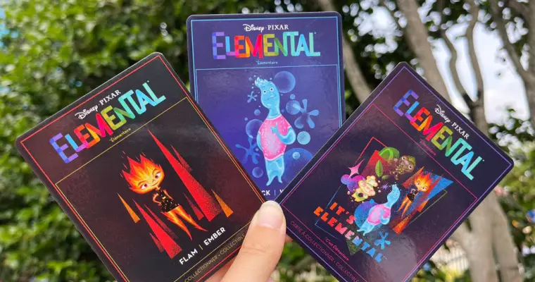 Disneyland Paris celebrate the release of Elemental with a new Magic Shot and Collectable Cards.