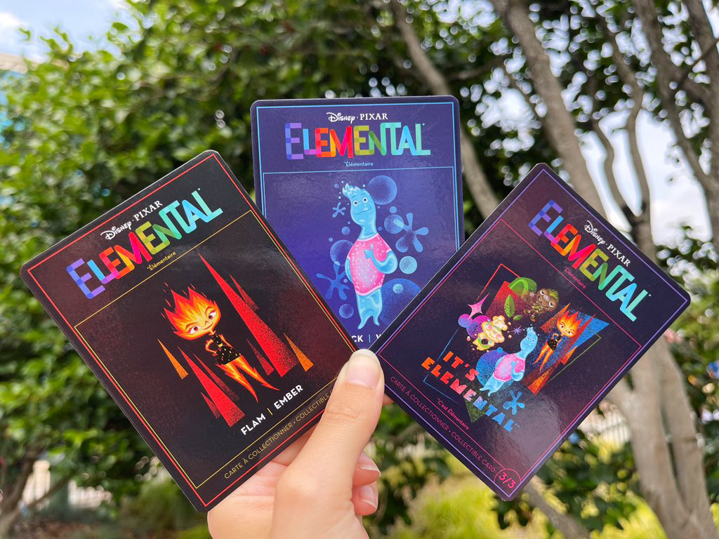 Disneyland Paris celebrate the release of Elemental with a new Magic Shot and Collectable Cards.