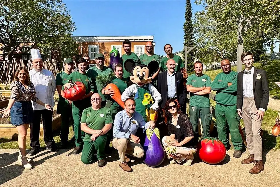 Disney Hotel Cheyenne unveils its Vegetable Garden