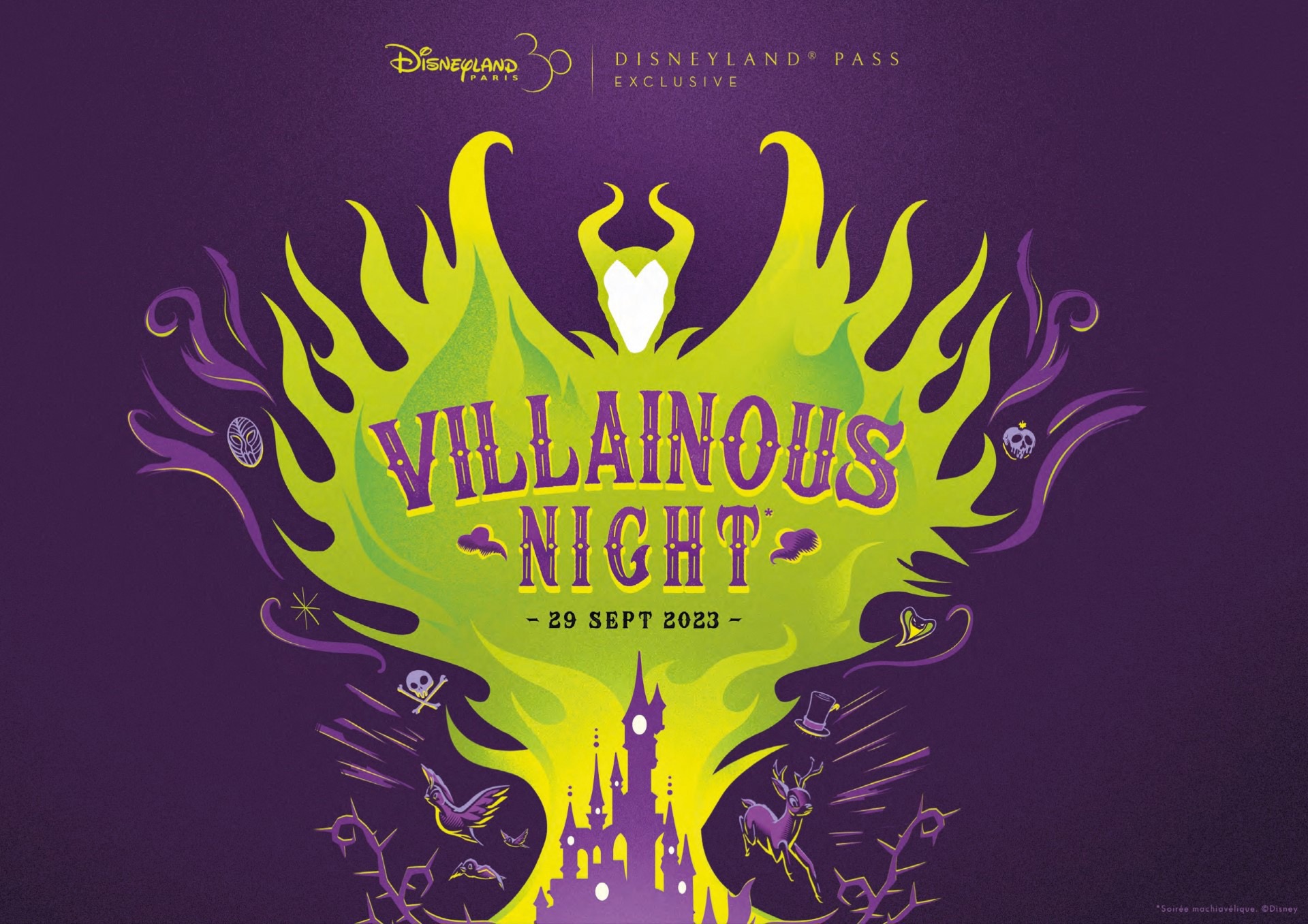 Disneyland Paris Annual Pass Party, Villainous Night, 29th September 2023