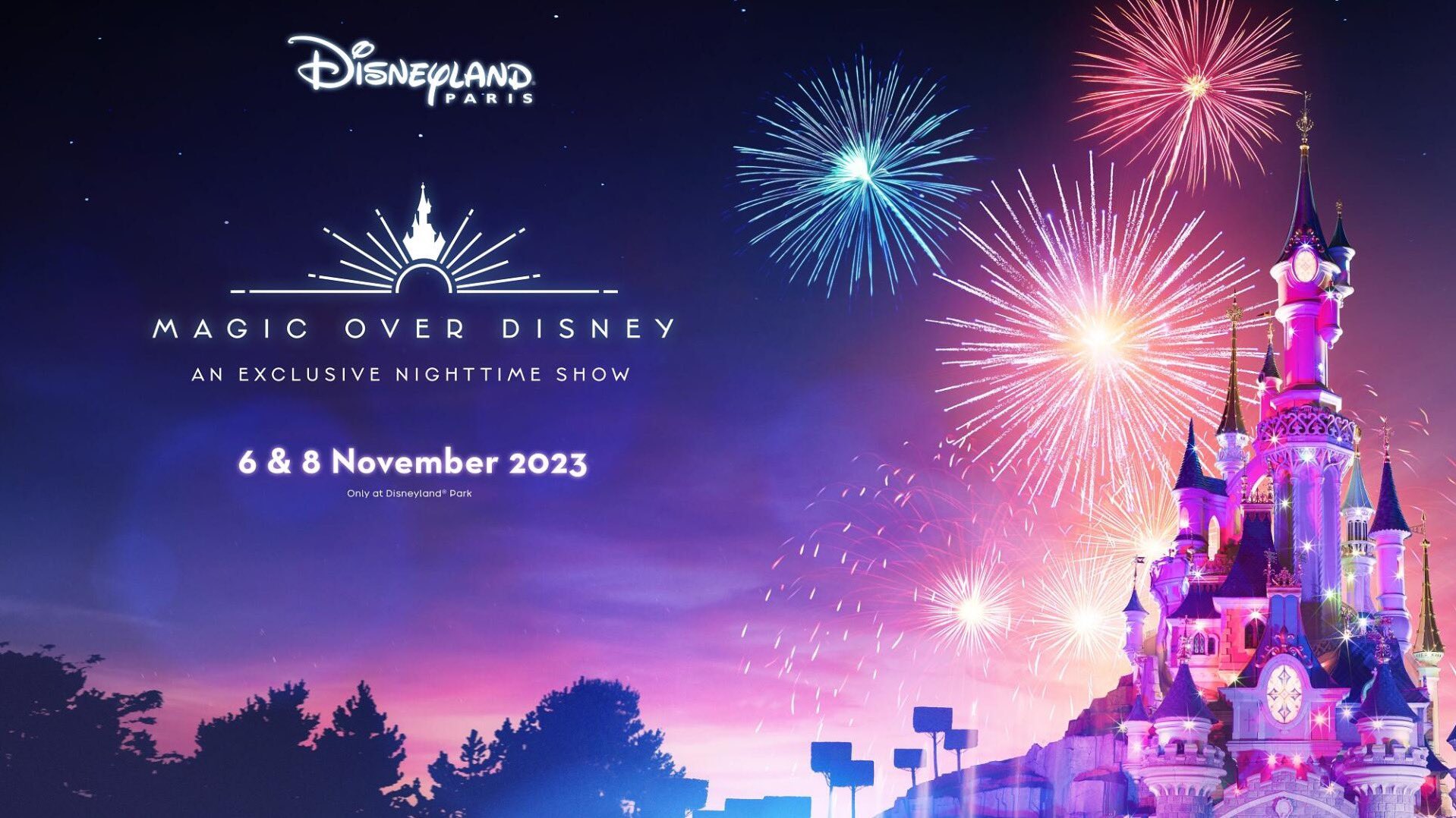 New Visuals released for Magic Over Disney at Disneyland Paris
