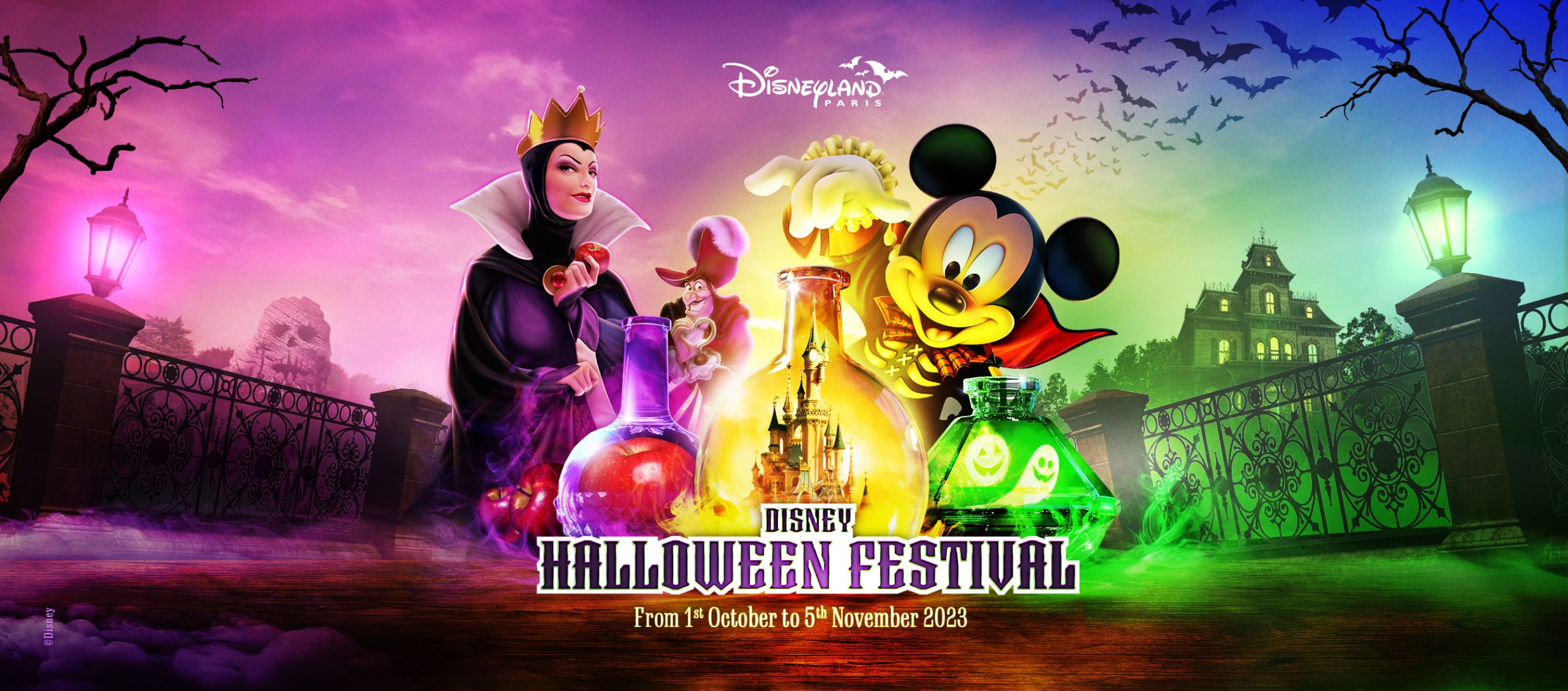 Disneyland Paris Halloween Season Confirmed: From October 1 to November 3, 2024.