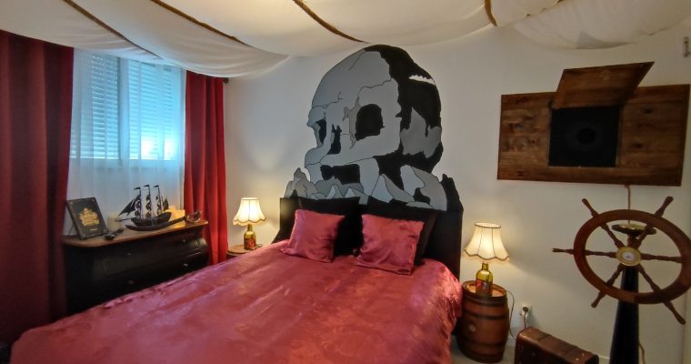 Pirates of the Caribbean Themed rooms near Disneyland Paris, AdventureHome by Tadico Homes