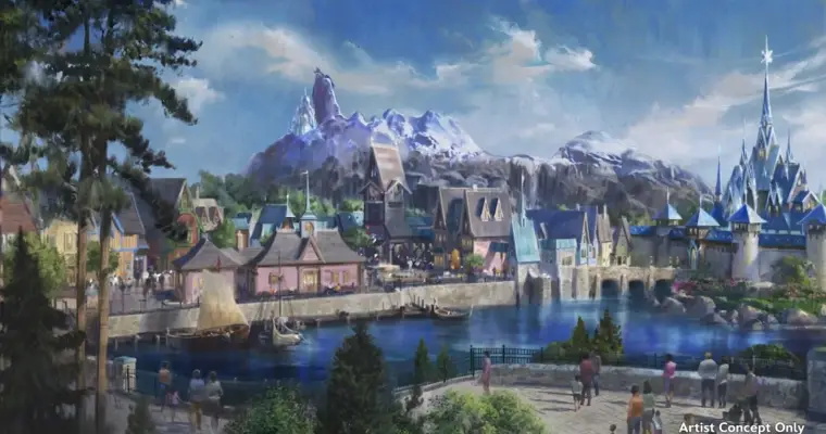 The Kingdom of Arendelle “Frozen Land” at Disneyland Paris Update from D23, 2023