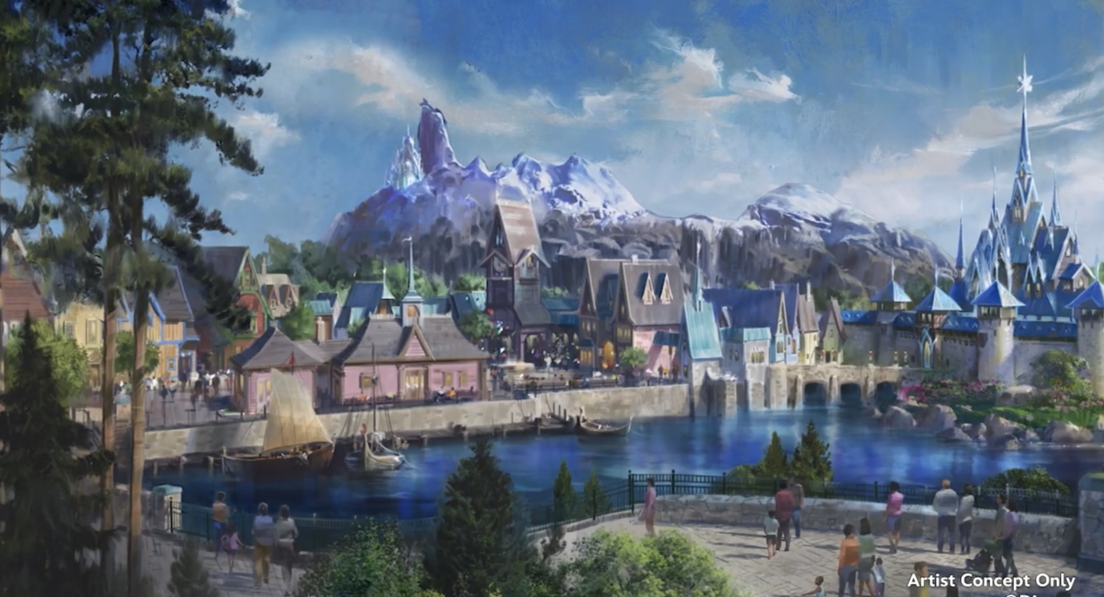 The Kingdom of Arendelle “Frozen Land” at Disneyland Paris Update from D23, 2023