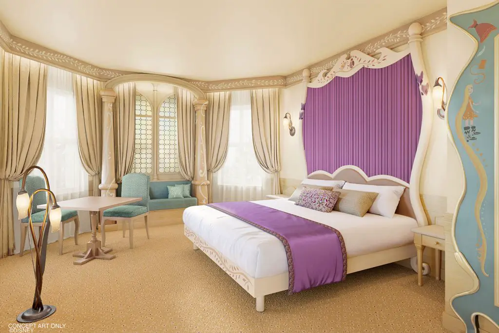 Rapunzel Suite Room Disneyland Hotel - Disneyland Paris Room