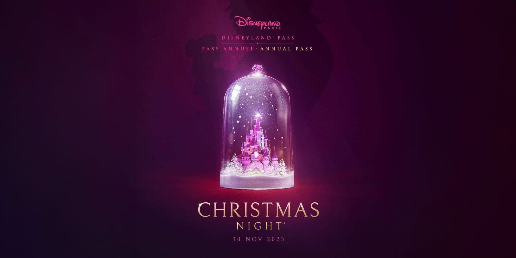 Disneyland Paris Annual Pass Party, Christmas Night, November 30th, 2023