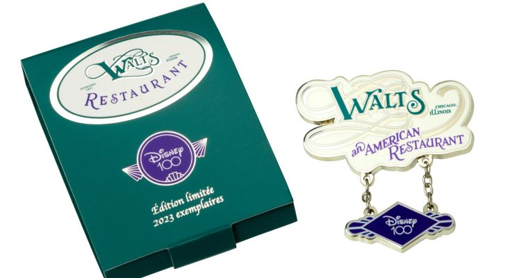 Walts Restaurant – Exclusive Disney 100 Pin Released on October 16th