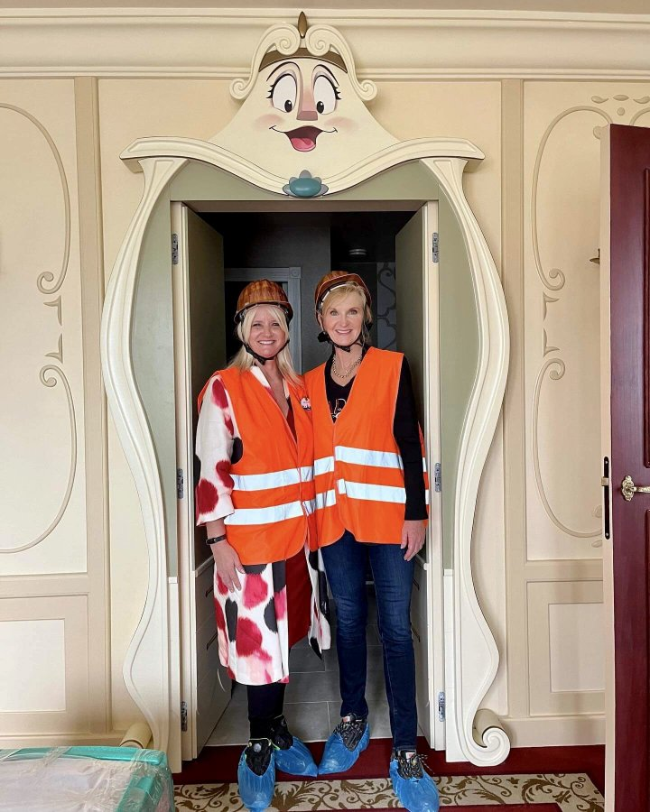 Disneyland Hotel Construction Update, Wardrobe Beauty and the Beast