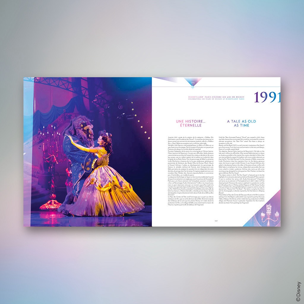 Celebrating 100 Years of Disney at Disneyland Paris book to be released on November 16th