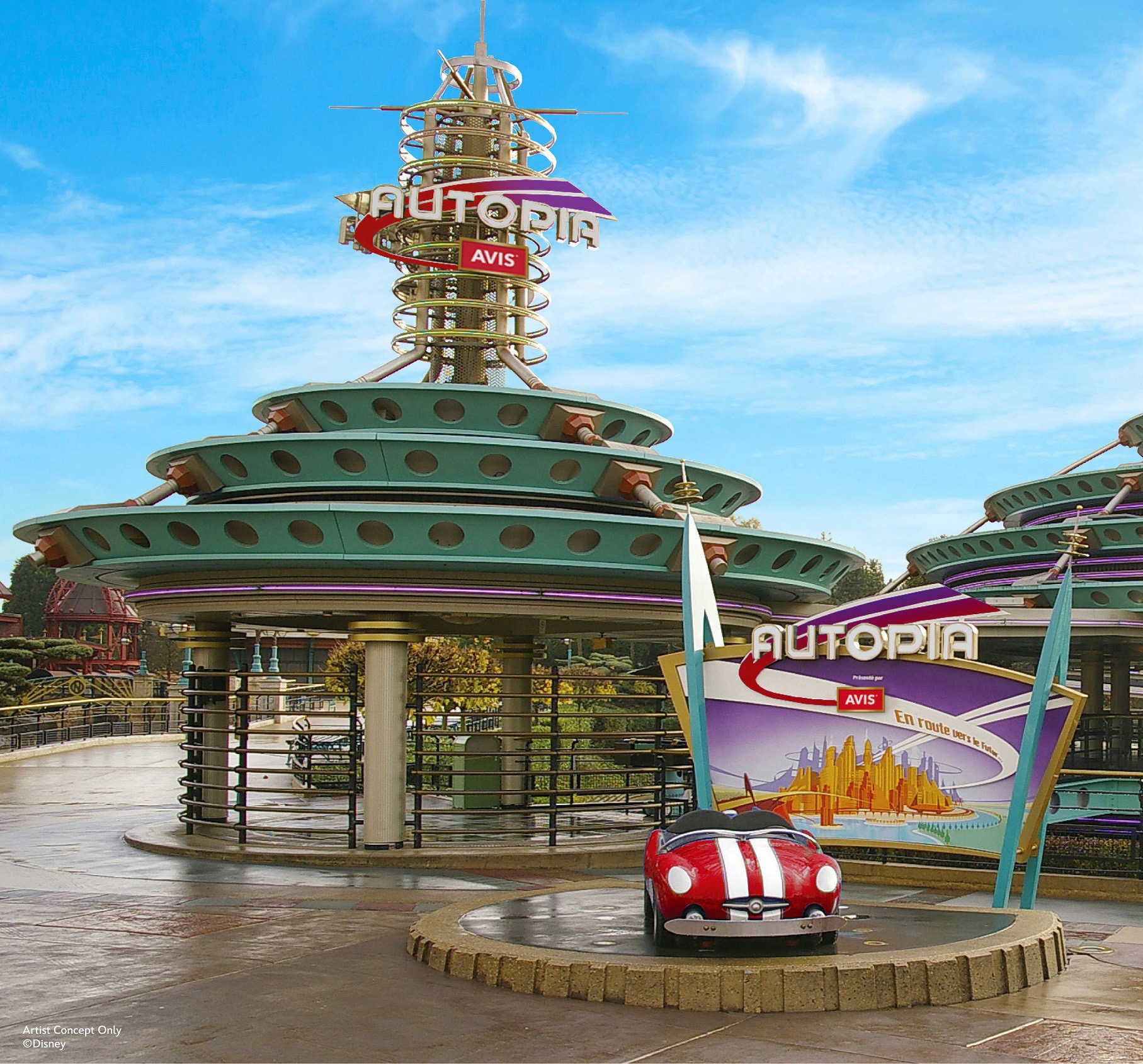 Driver Licences Return to Autopia with new Avis partnership with Disneyland Paris