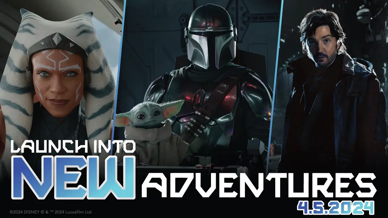 Ahsoka, Andor and The Mandalorian inspire new Star Tours at Disneyland Paris from April 5th, 2024