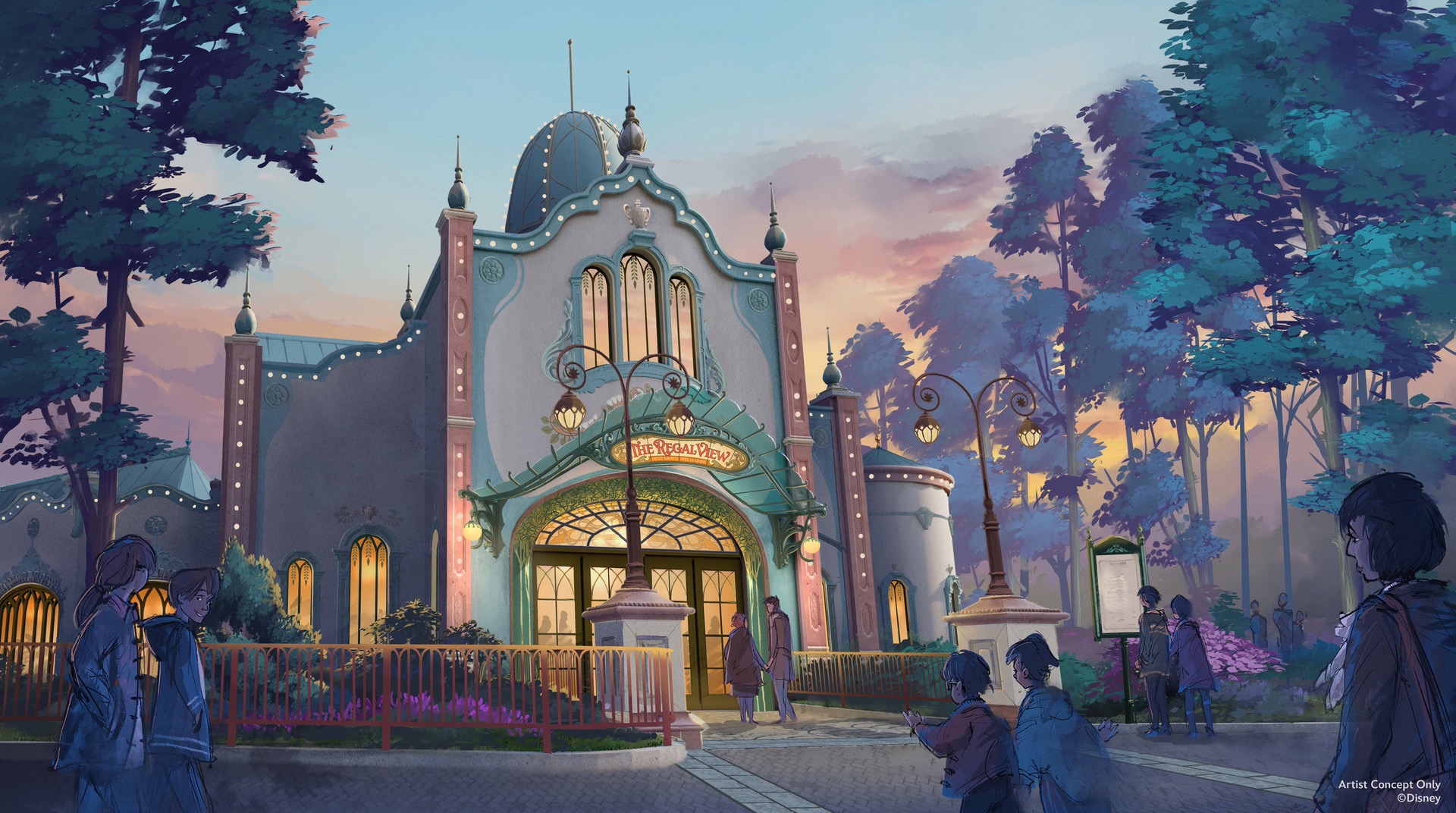 Disneyland Paris Confirm details for Adventure Way, including new Princess Dining and Rapunzel Attraction!