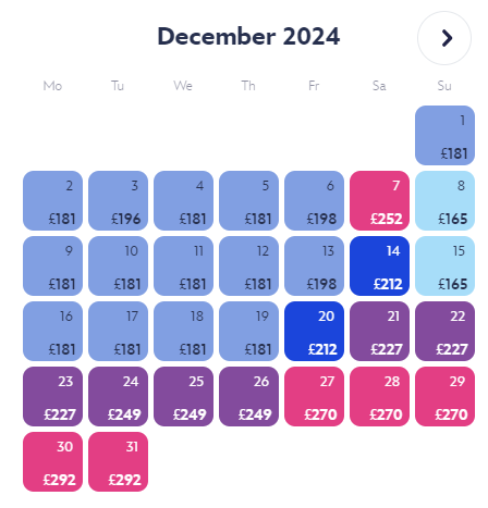 cheapest time to visit disneyland paris in december for christmas and new year